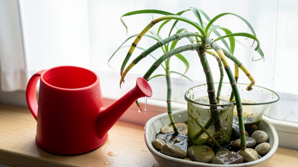 Overwatered Bamboo Plant: Root Rot Rescue in 3 Simple Steps